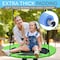 Serenelife Flying Fun Toy Swing - Indoor/Outdoor Hanging Rope Swinging Seat Spinner (Green) SLSWNG100GN - alternate 5